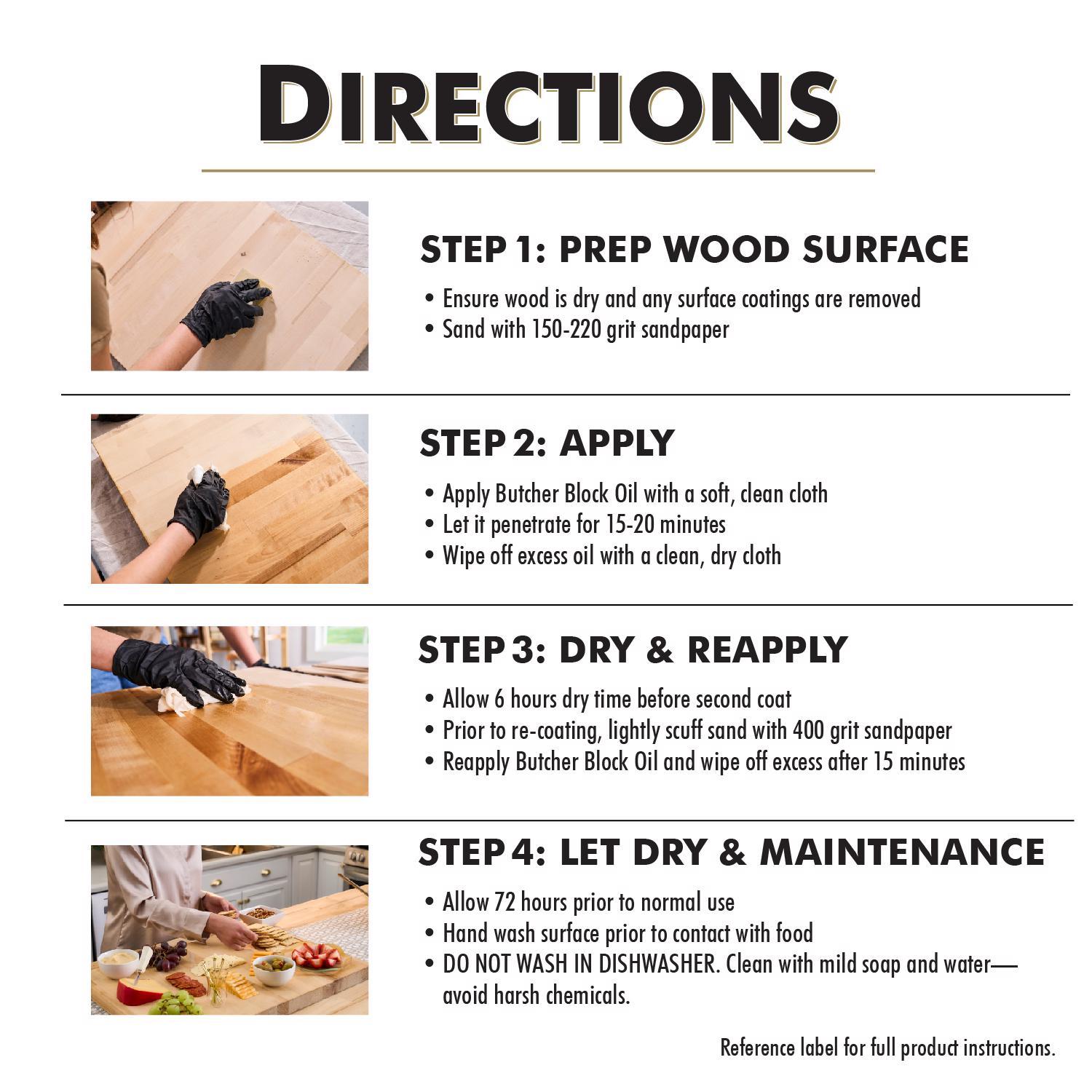WATCO Butcher Block Oil 1 pt Liquid