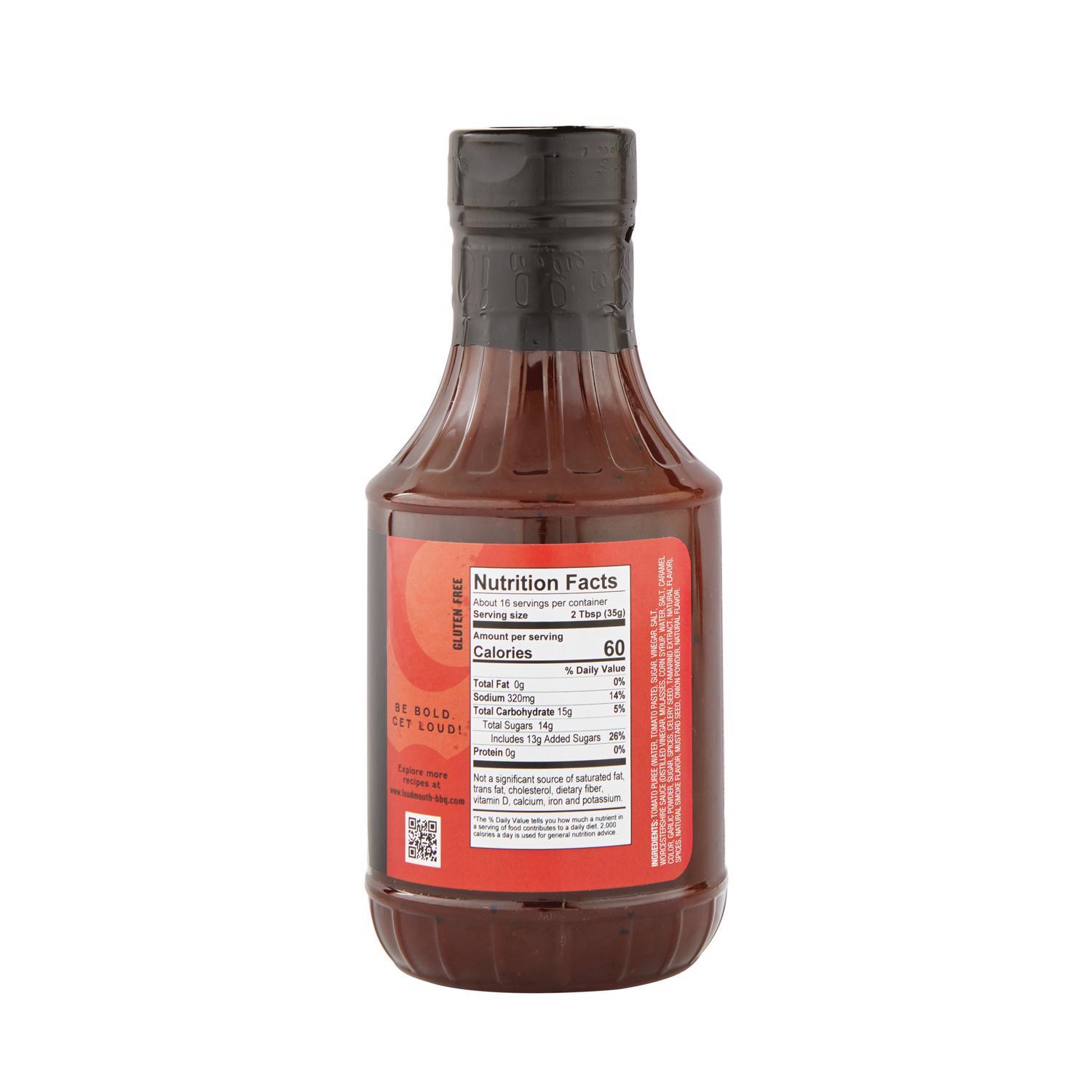 Loud Mouth KAABLAMO Hot N' Spicy BBQ Sauce 19.4 oz