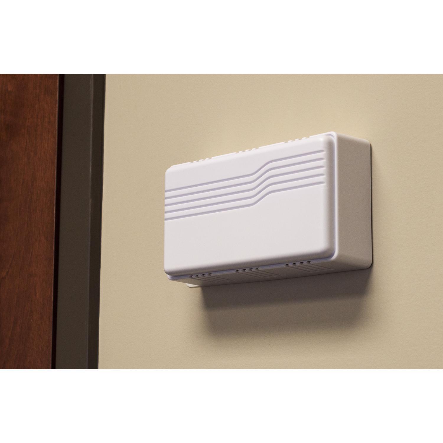 Heath Zenith White Plastic Wired Door Chime Kit