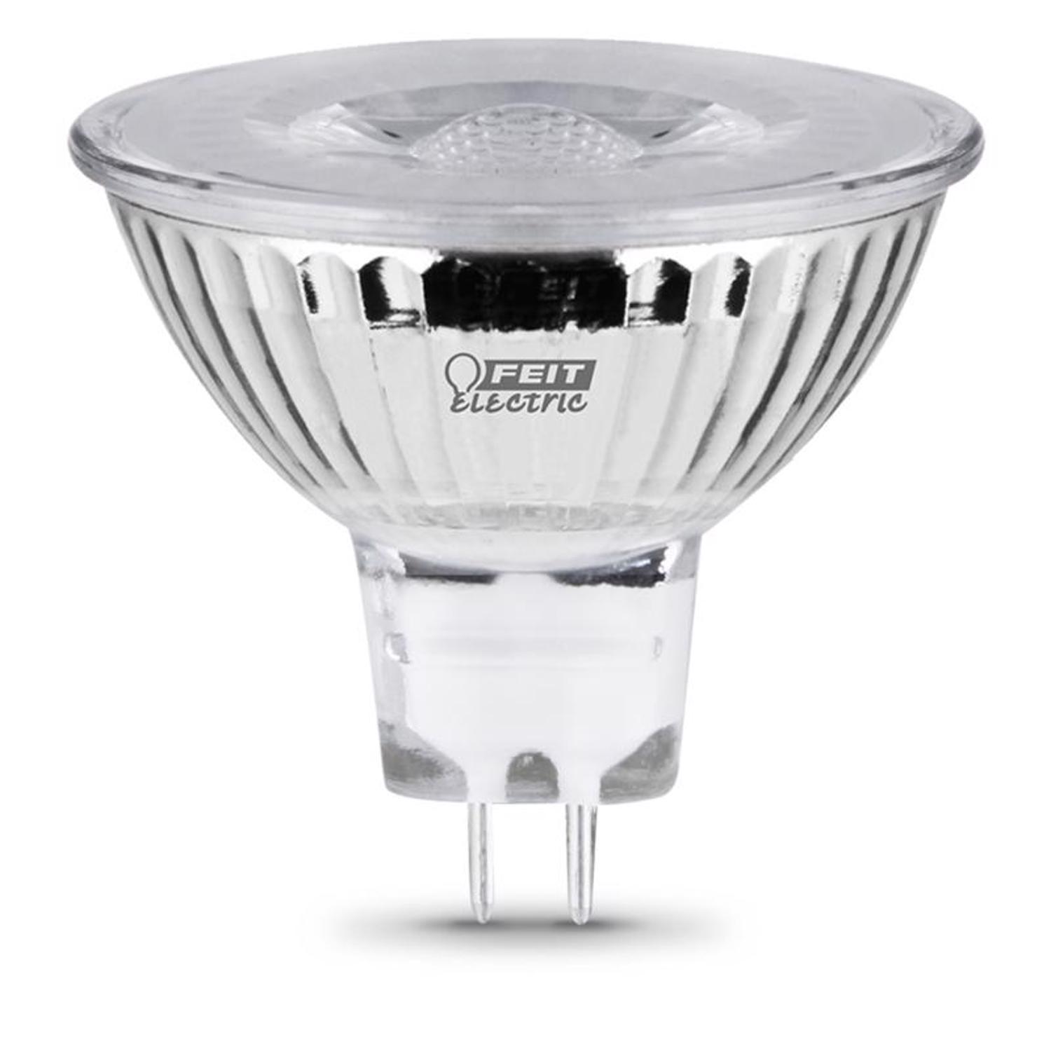 Feit Enhance MR16 GU5.3 LED Bulb Daylight 50 Watt Equivalence 3 pk