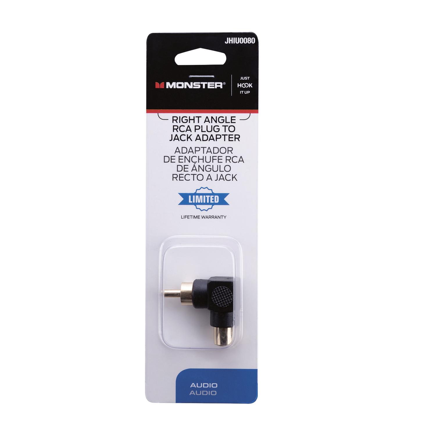 Monster Just Hook It Up Audio Visual Adapter 1 pk