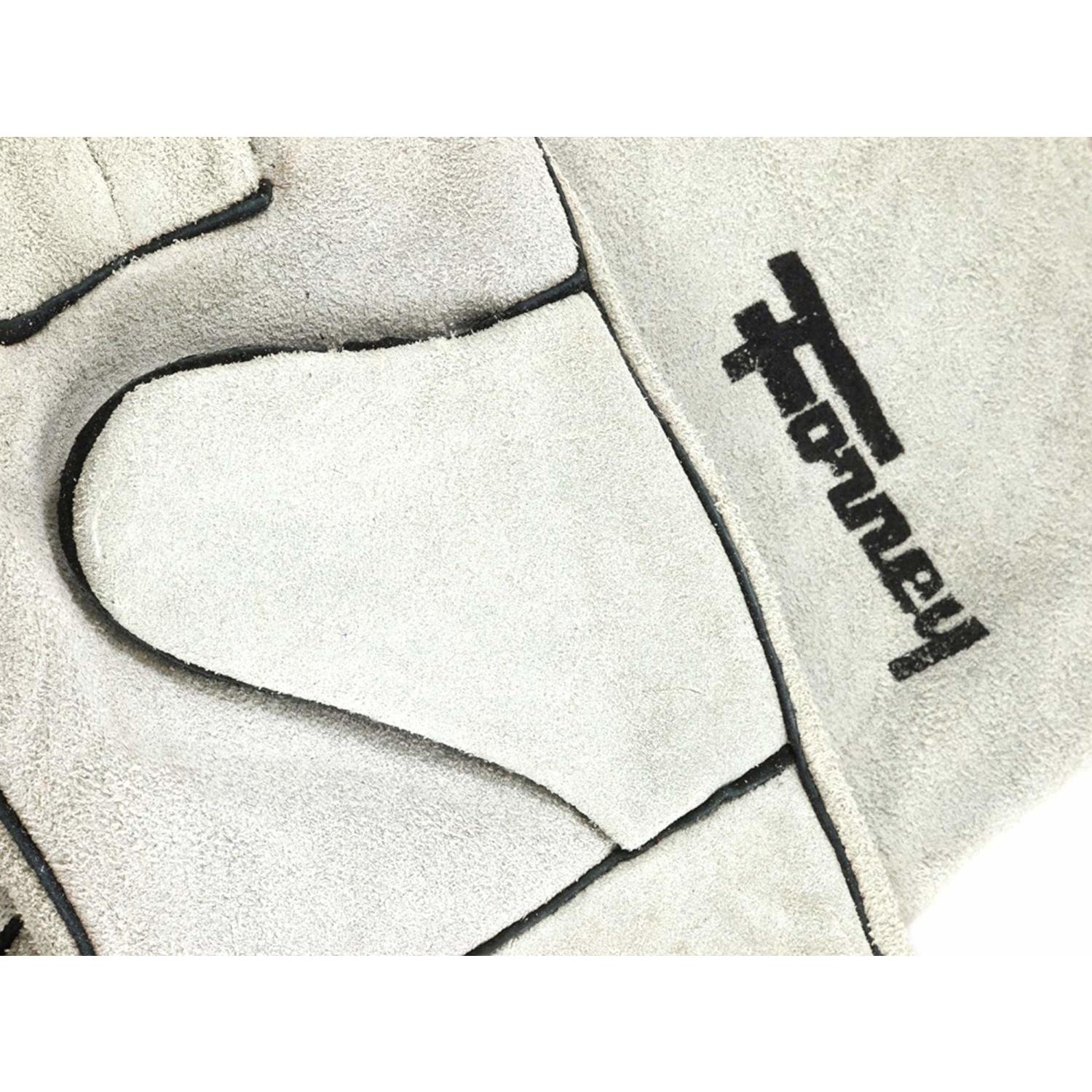 Forney 13.5 in. Cowhide Welding Gloves Gray L 1 pk