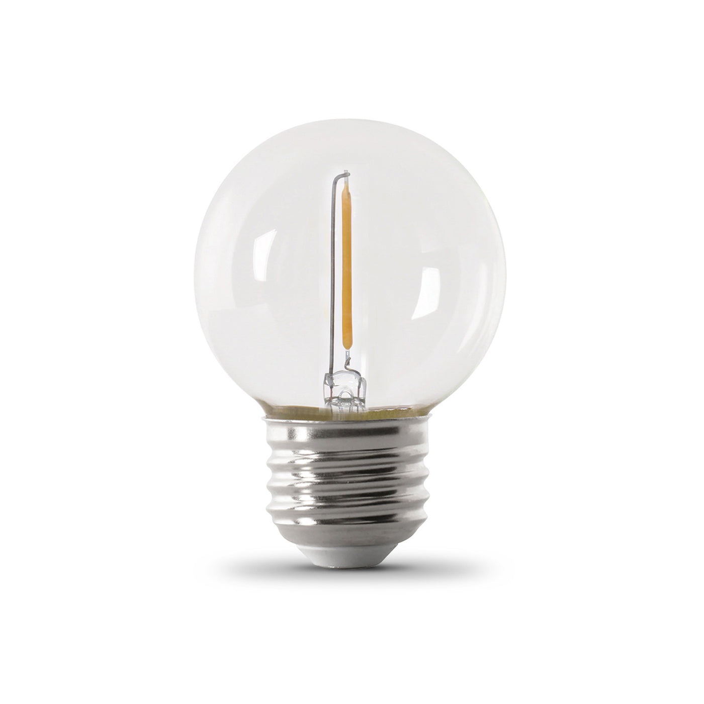 Feit Electric Base Globe String Light Replacement Bulb Feit Electric 1W [11W Equivalent] Warm White 2200K G16.5 E26