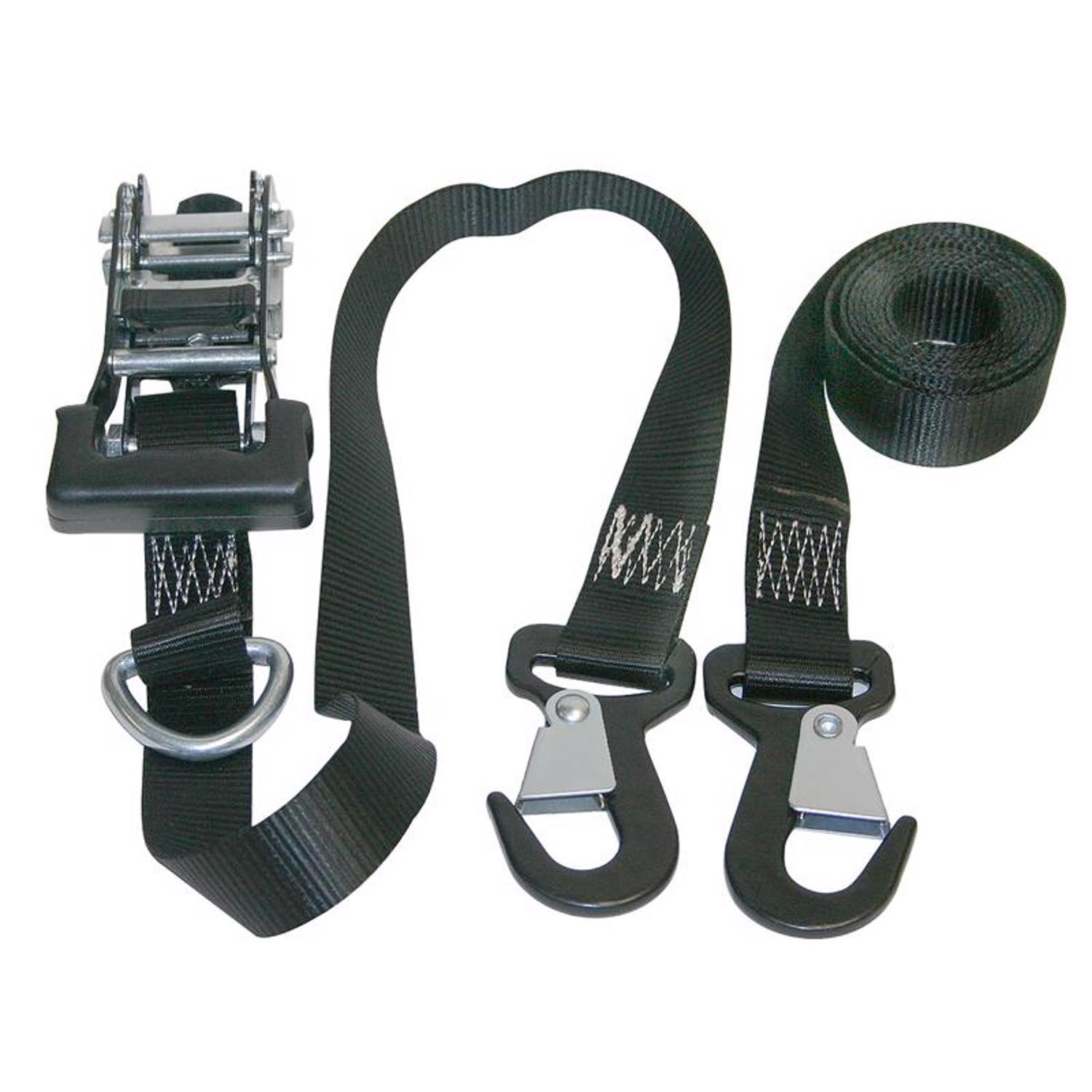 Keeper 1-1/4 in. W X 8 ft. L Black Tie Down Strap 1000 lb 1 pk