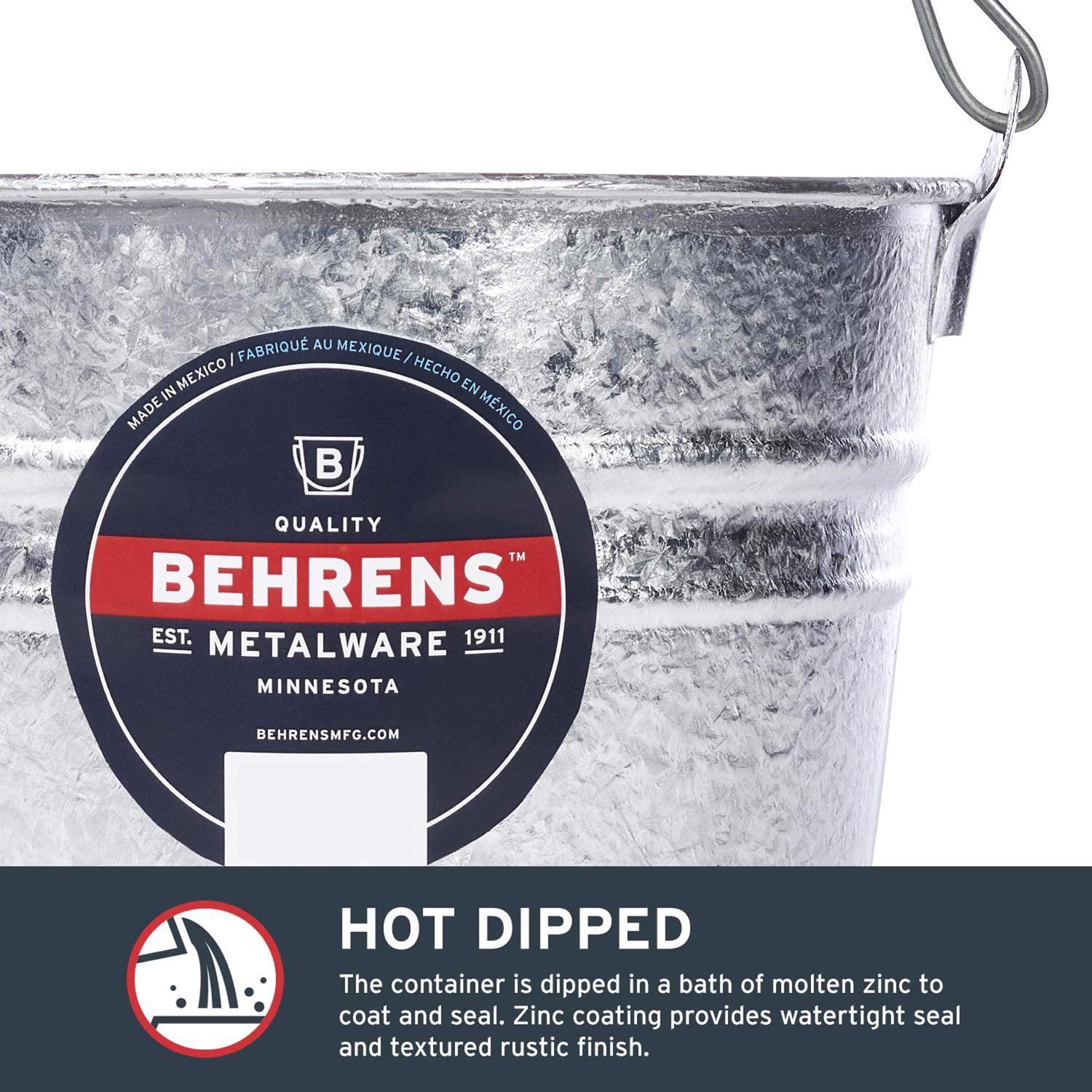 Behrens 5 qt Pail Gray