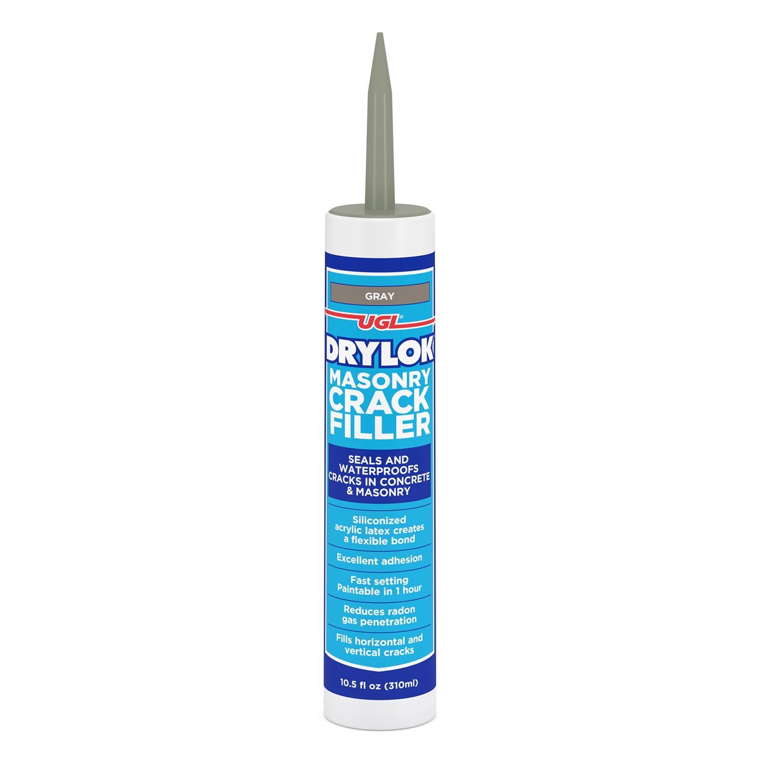 Drylok Gray Latex Masonry Crack Filler 10.5 oz