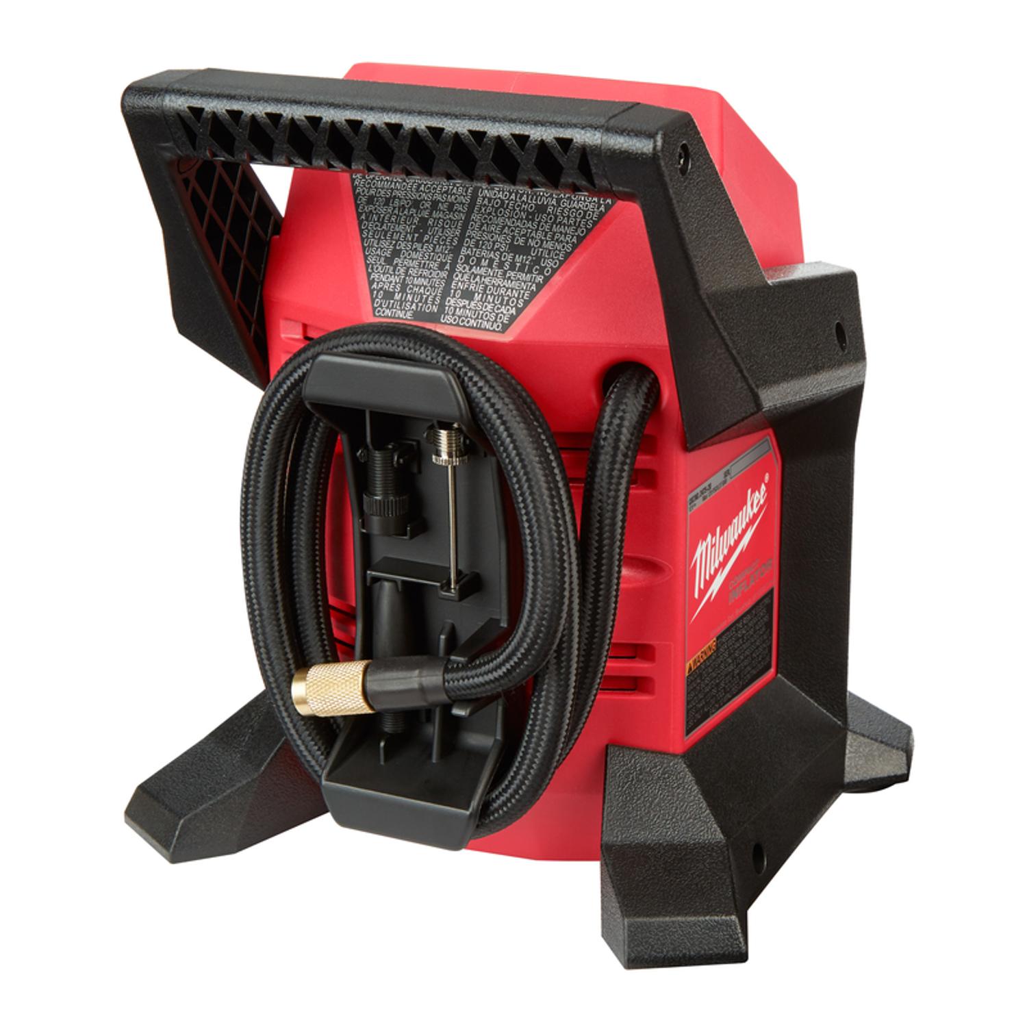 Milwaukee M12 1 gal Vertical Portable Hand-Held Air Compressor 120 psi 0.25 HP