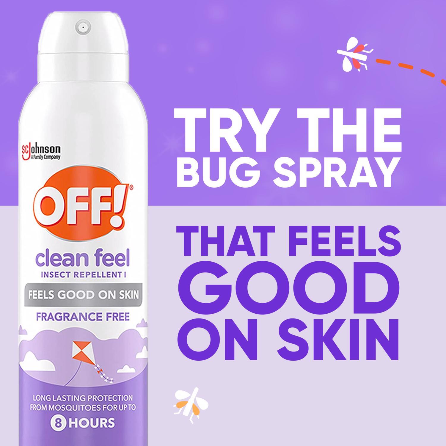 OFF! Clean Feel Insect Repellent Liquid For Mosquitoes/Ticks 5 oz