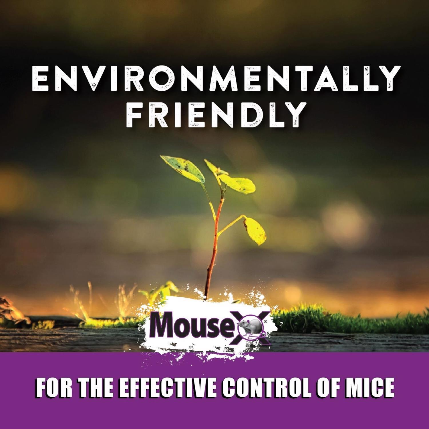 MouseX Non-Toxic Bait Pellet Throw Pack For Mice 12 oz 6 pk