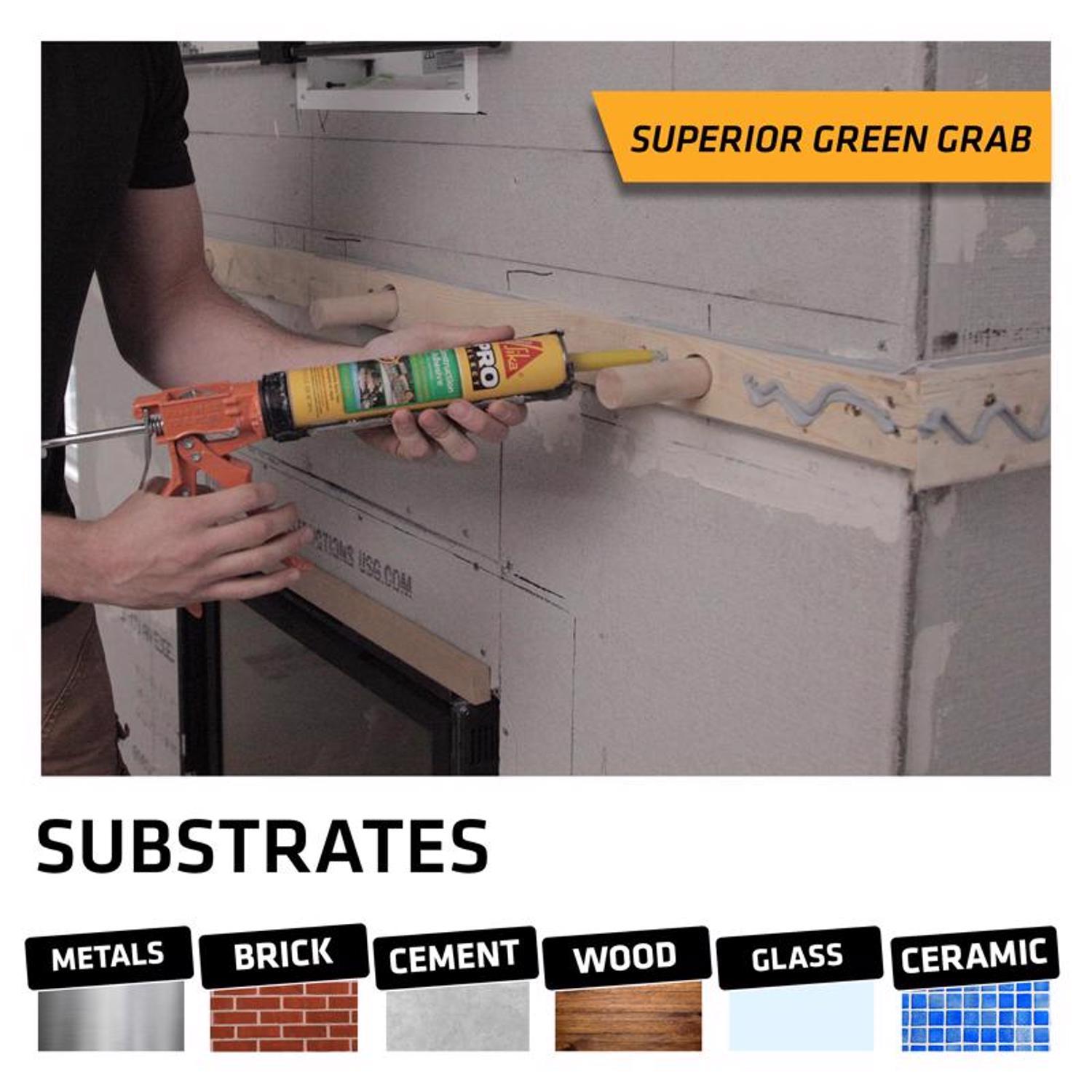 Sika Pro Select Polyurethane Construction Adhesive 10.1 oz