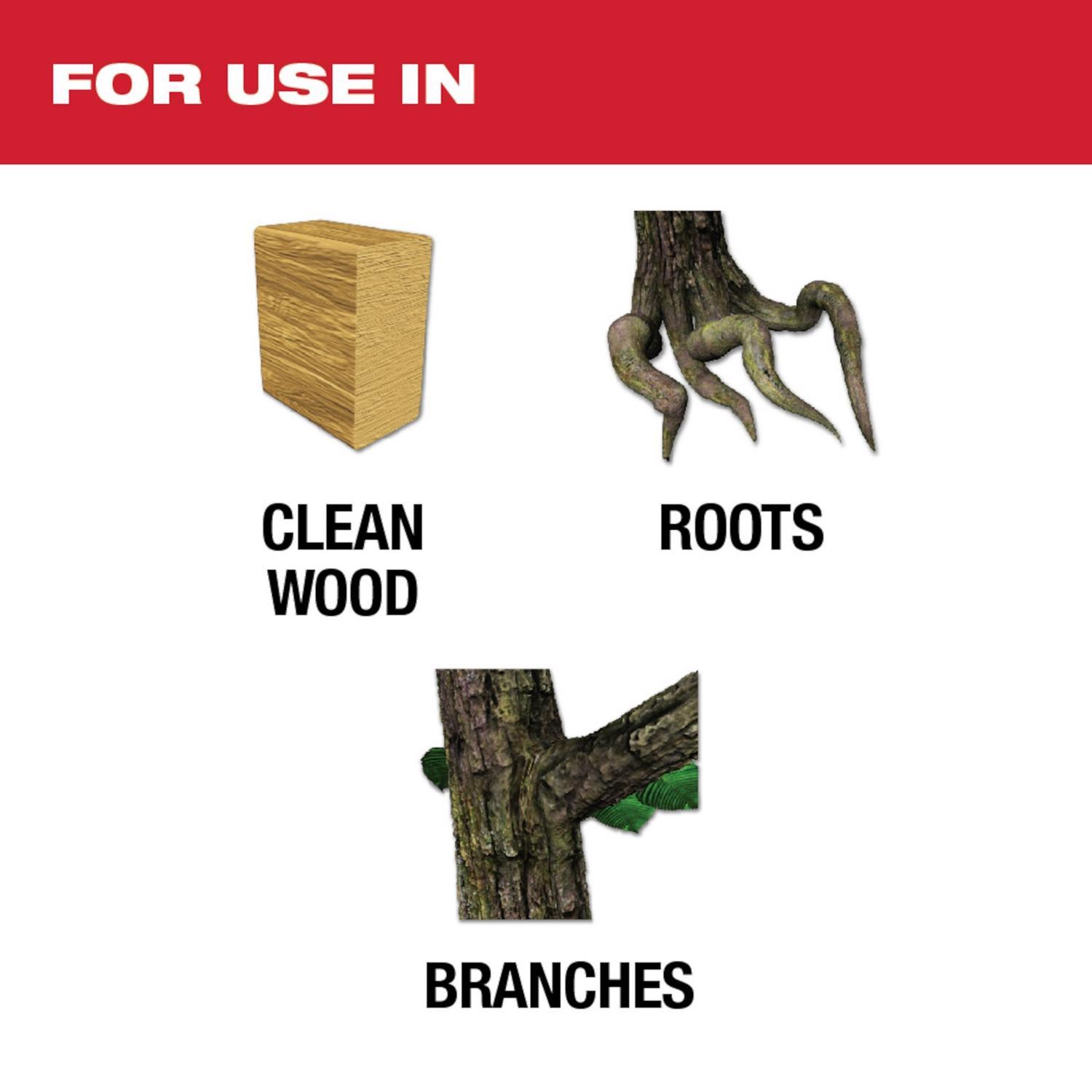 Milwaukee SAWZALL 12 in. Carbon Steel Pruning Reciprocating Saw Blade 5 TPI 1 pk