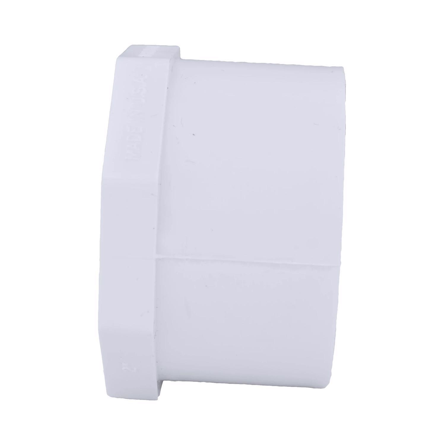 Charlotte Pipe Schedule 40 1-1/2 in. Spigot X 1-1/2 in. D Slip PVC Plug 1 pk