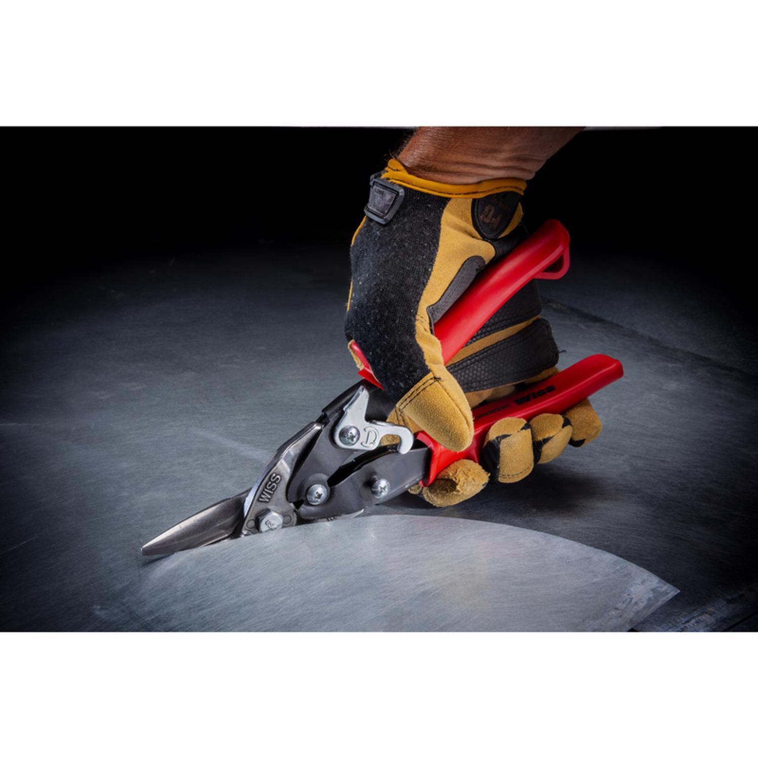 Crescent Wiss 9-3/4 in. Stainless Steel Left Compound Action Aviation Snips 18 Ga. 1 pk