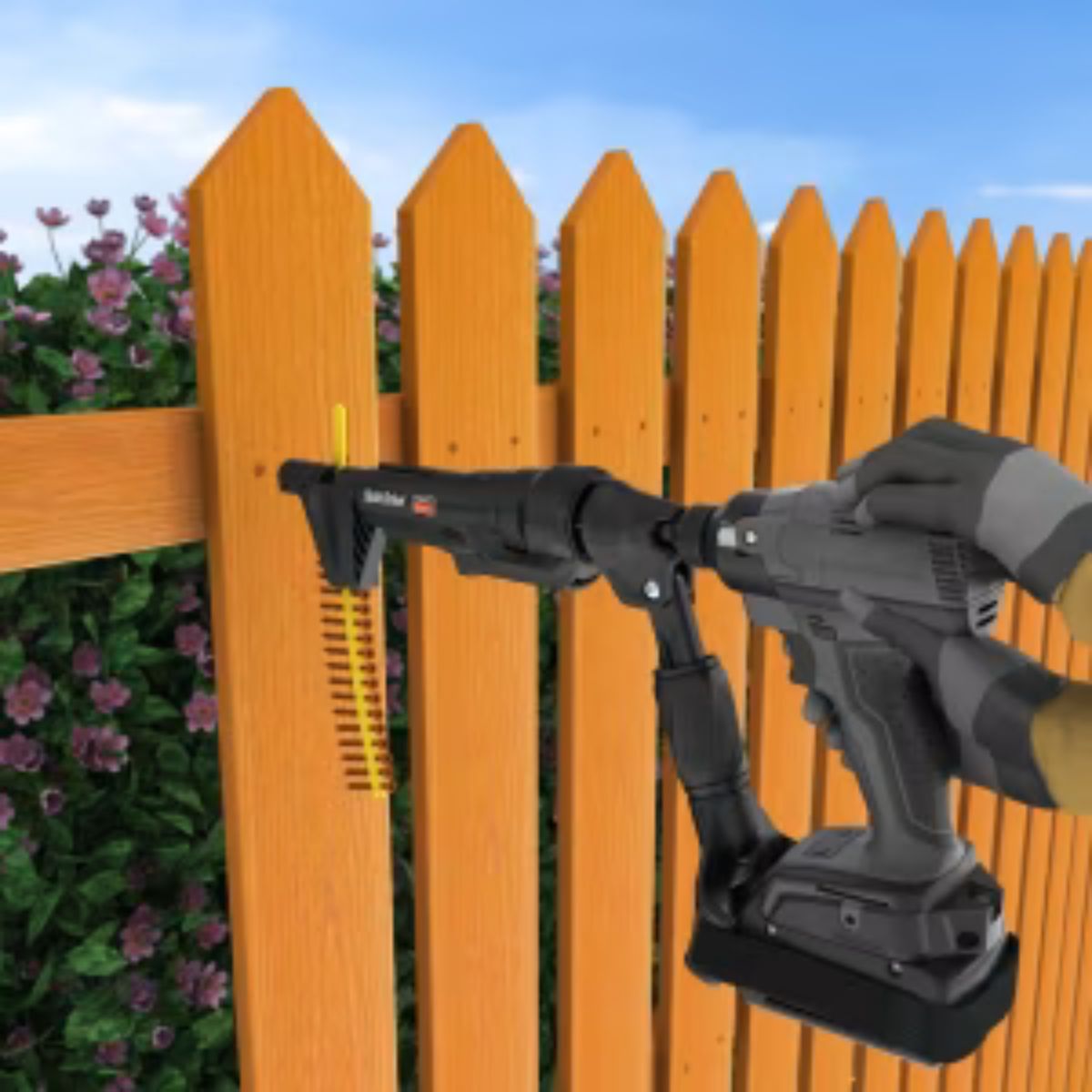 QUIK DRIVE BY SIMPSON STRONG TIE Quik Drive Project Pro Impact drill attachment