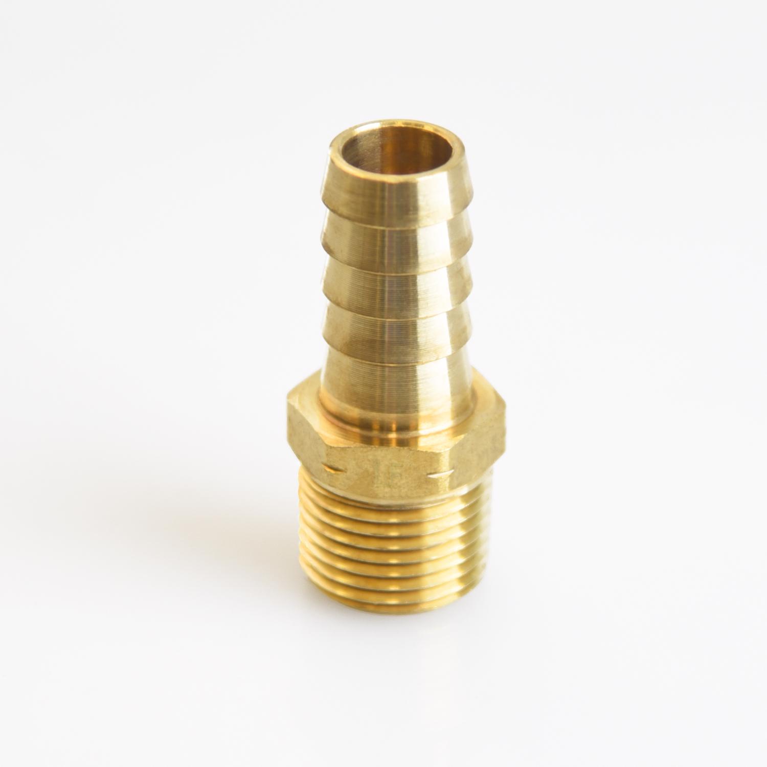 ATC Brass 1/2 in. D X 3/8 in. D Adapter 1 pk