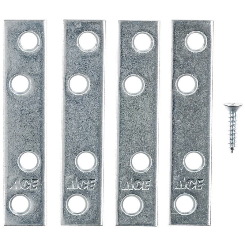 Ace 3 in. H X 0.625 in. W X .87 in. L Zinc Mending Brace