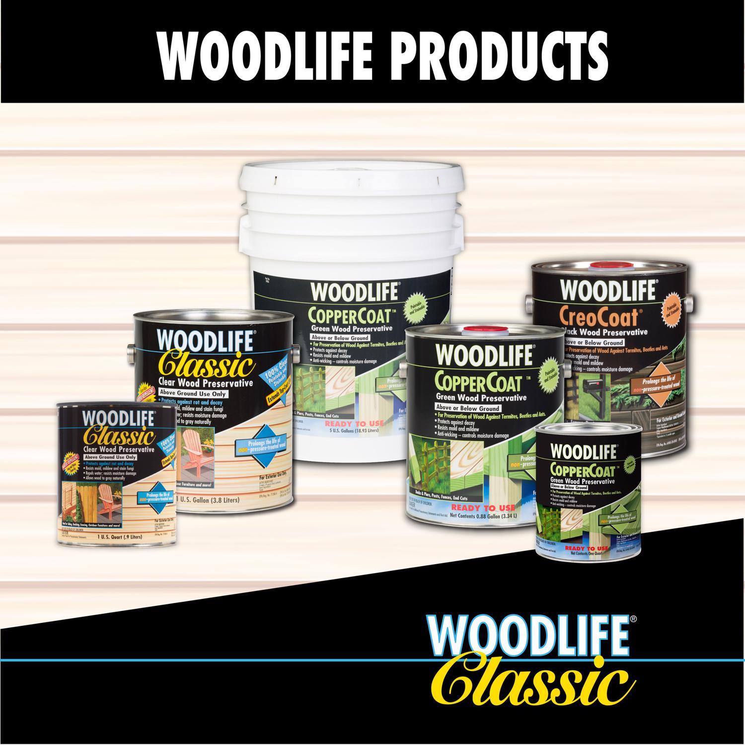 Wolman Woodlife Clear Water-Based Wood Preservative 1 qt