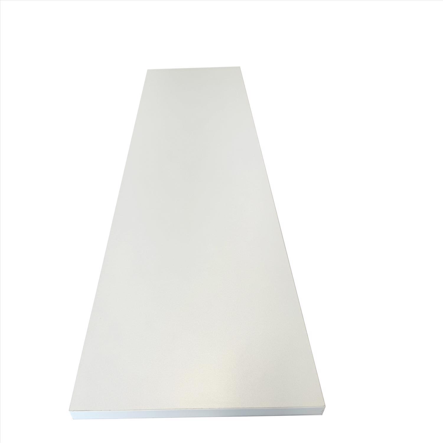 NB 5/8 in. H X 12 in. W X 48 in. D White Wood Shelf Board
