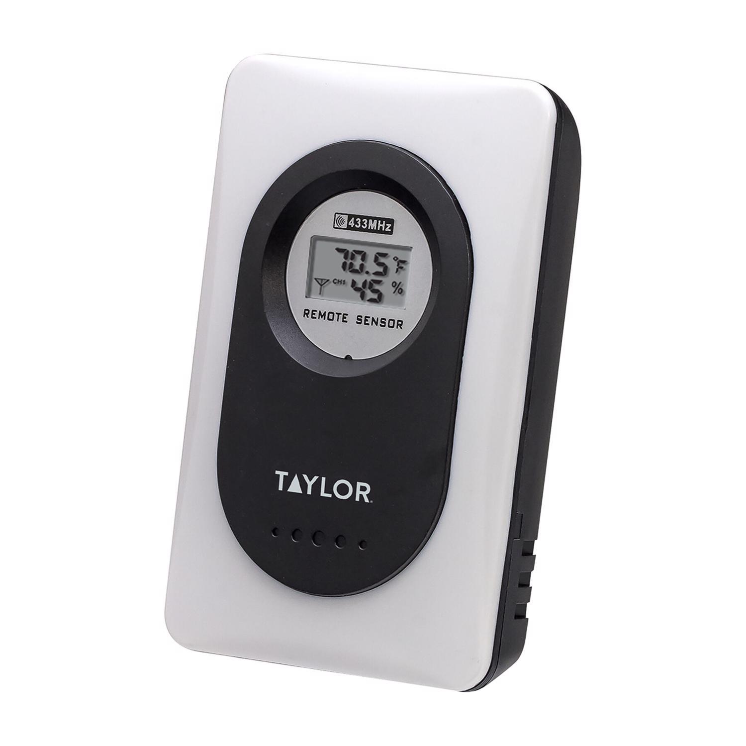 Taylor 3-Channel Weather Station with Clock