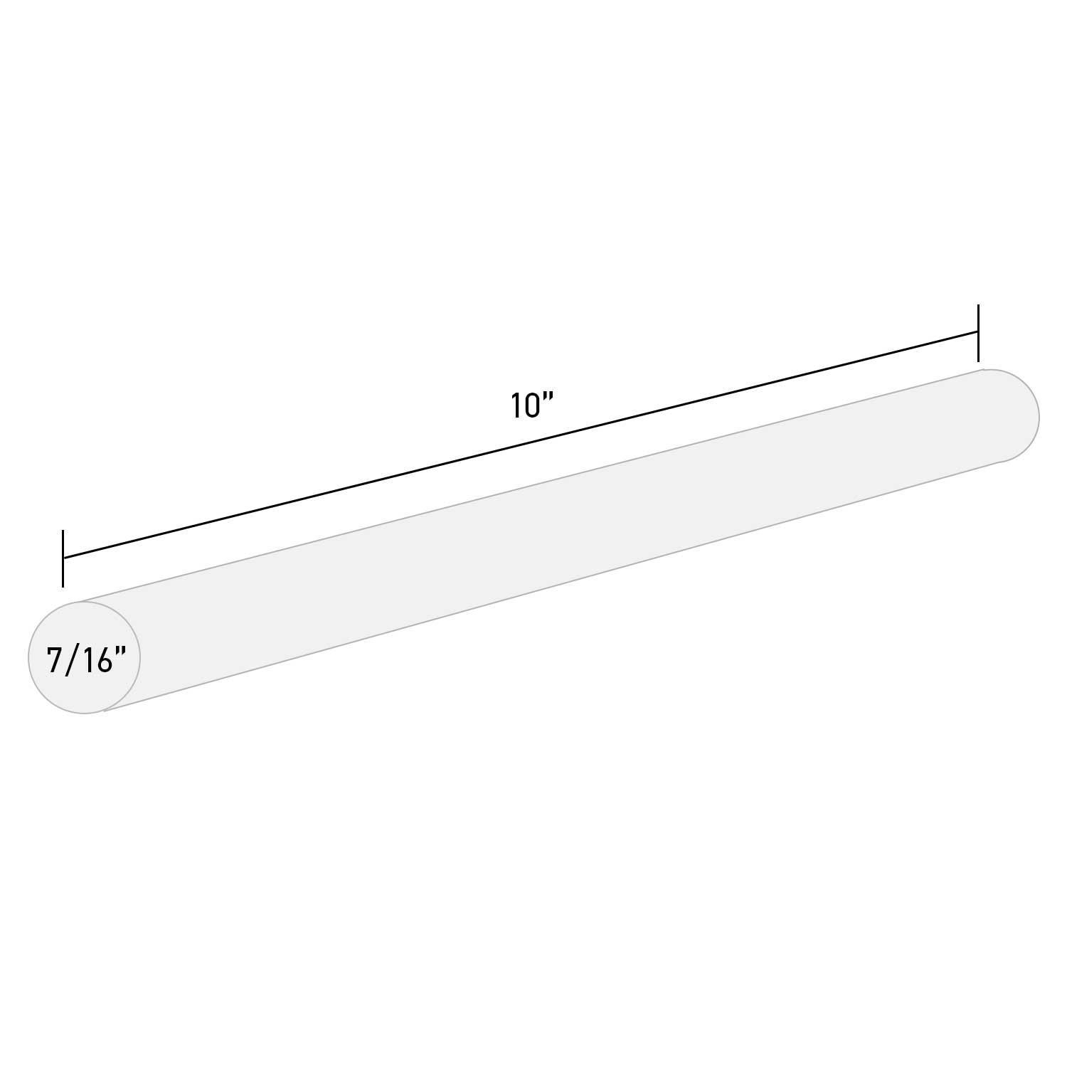 Surebonder 0.41 in. D X 10 in. L All Purpose Glue Sticks Clear 8 pk