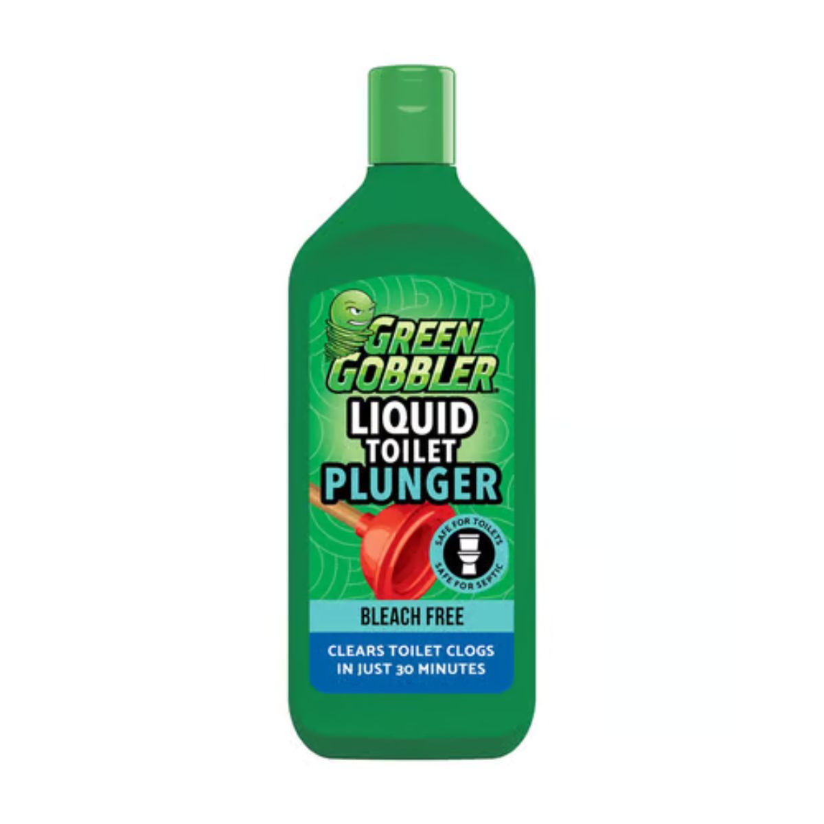 Green Gobbler 12 oz. Liquid Toilet Plunger Drain Cleaner