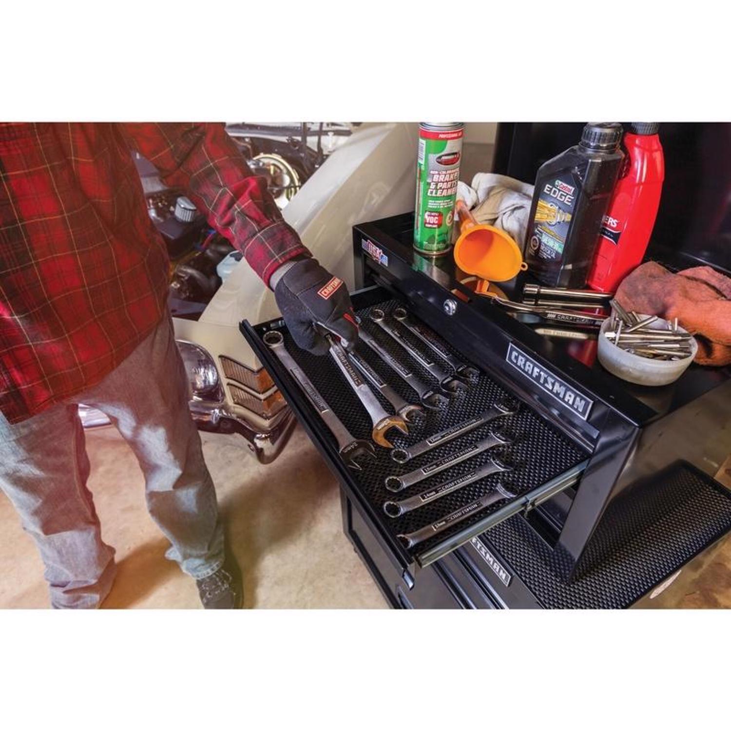 Craftsman 26.5 in. 5 drawer Steel Ball-Bearing Tool Center 45.5 in. H X 14 in. D
