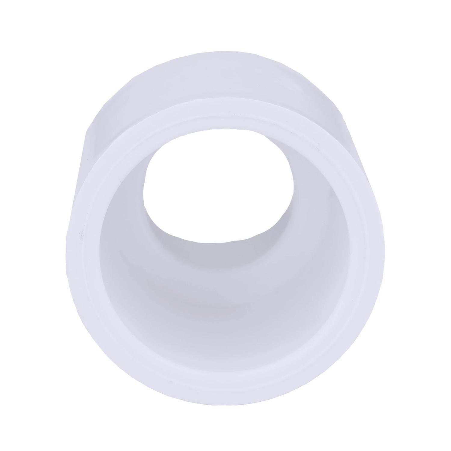 Charlotte Pipe Schedule 40 3/4 in. Slip X 1/2 in. D Slip PVC Coupling 1 pk