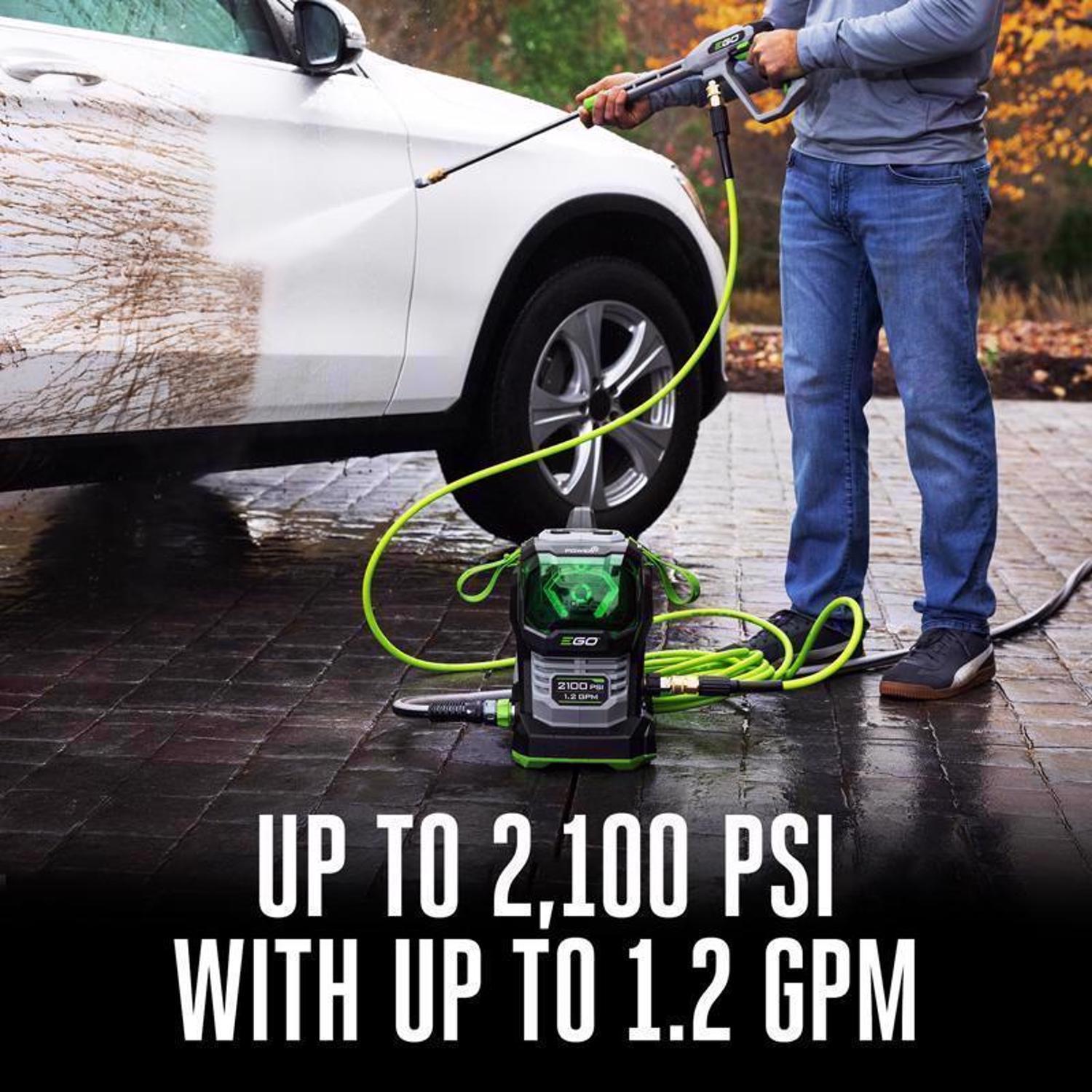 EGO Power+ HPW2100 2100 psi Battery 1.2 gpm Pressure Washer Tool Only