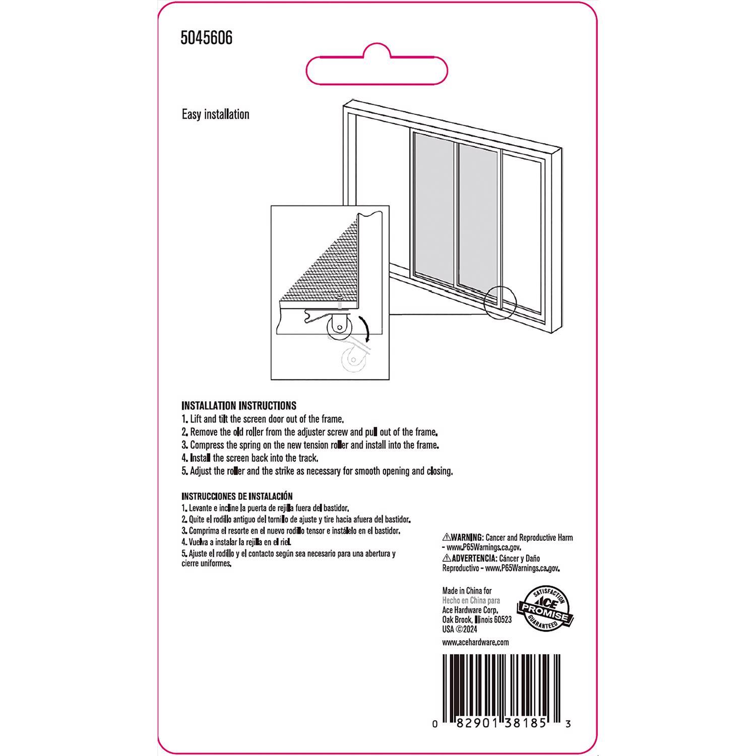 Ace Steel Tension Roller Assembly 2 pk