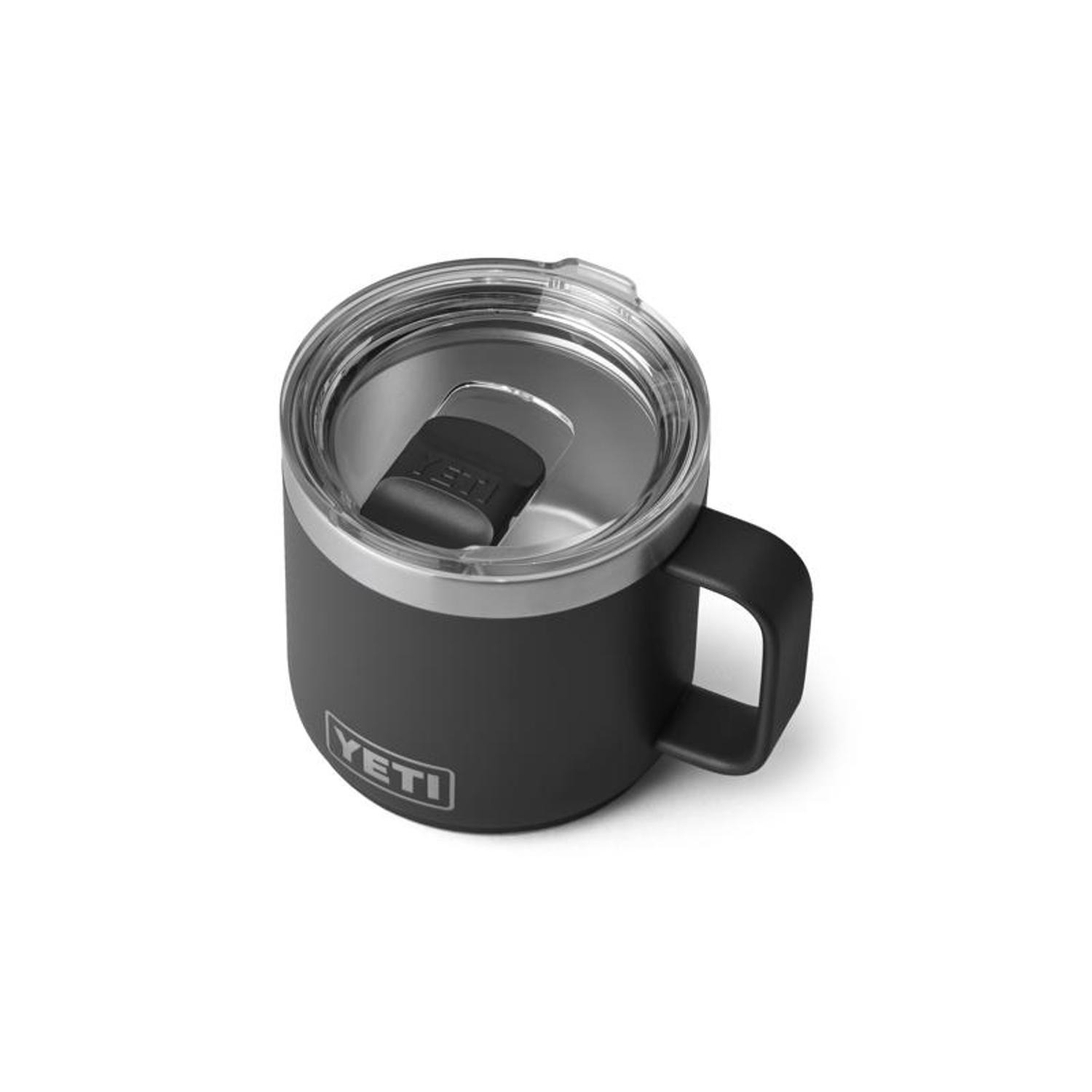 YETI Rambler 14 oz Black BPA Free Mug with MagSlider Lid