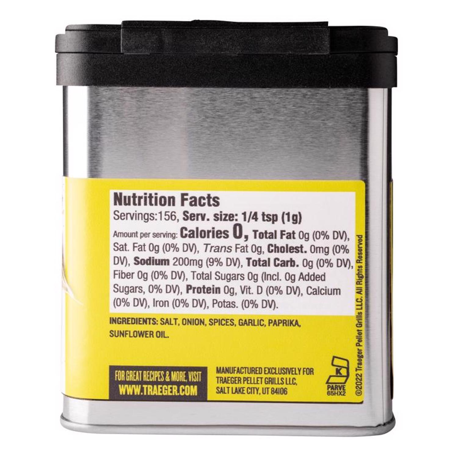 Traeger Garlic and Paprika Fin and Feather Rub 5.5 oz