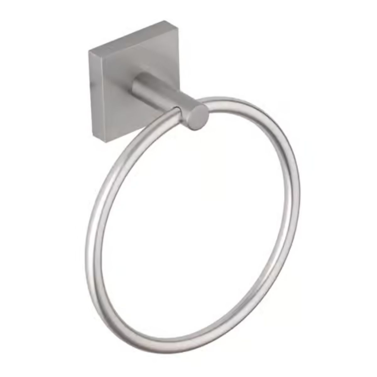OakBrook Collection Brushed Nickel Towel Ring Die Cast Zinc