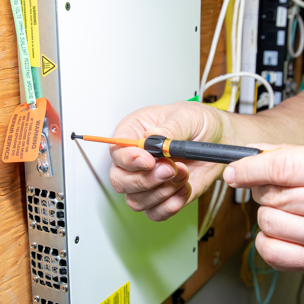 Klein 8-in-1 Insulated Precision Screwdriver Set with Case