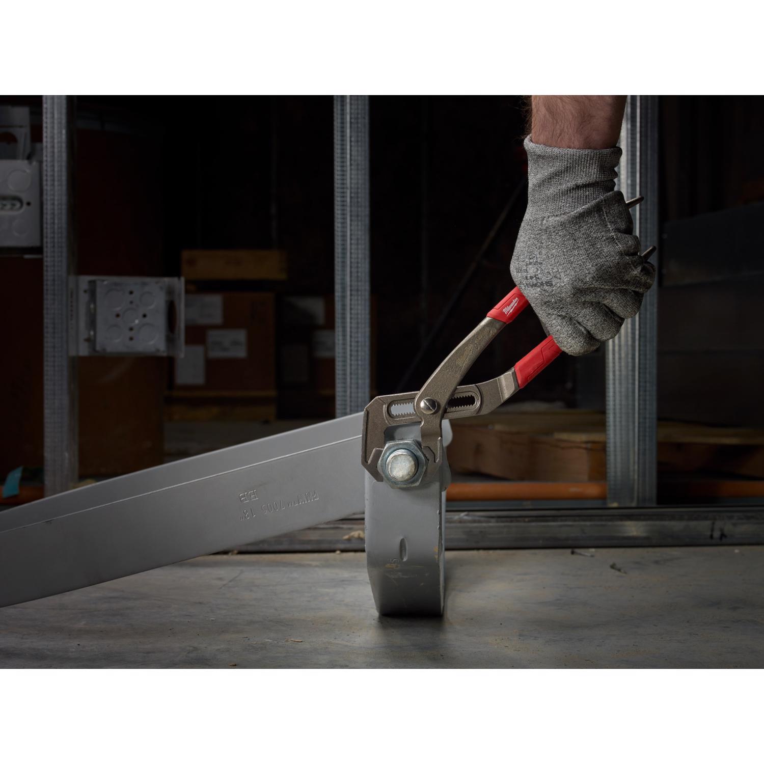 Milwaukee 8 in. Forged Alloy Steel Hex-Jaw Pliers