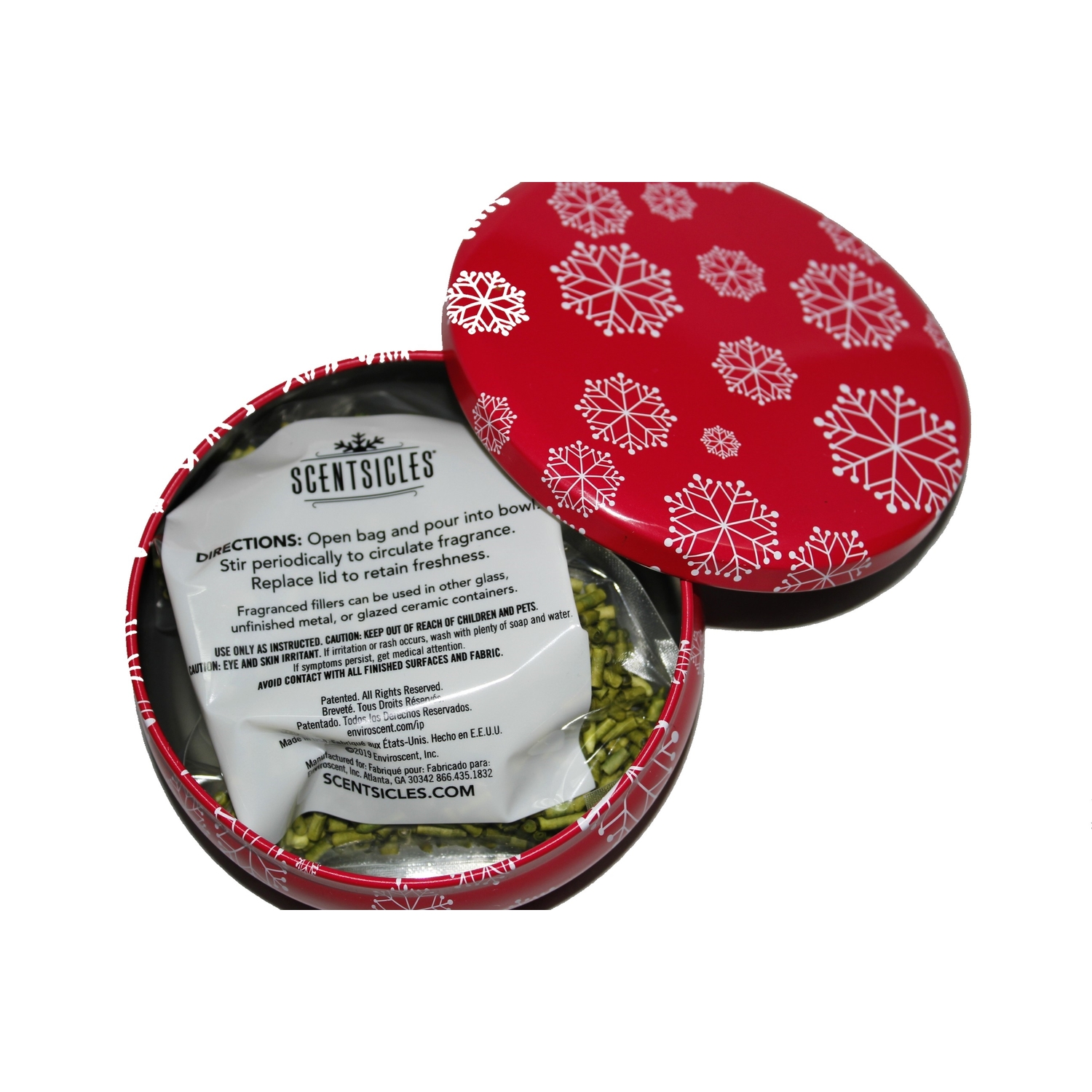 Scentsicles Red White Winter Fir Fragrance Fillers