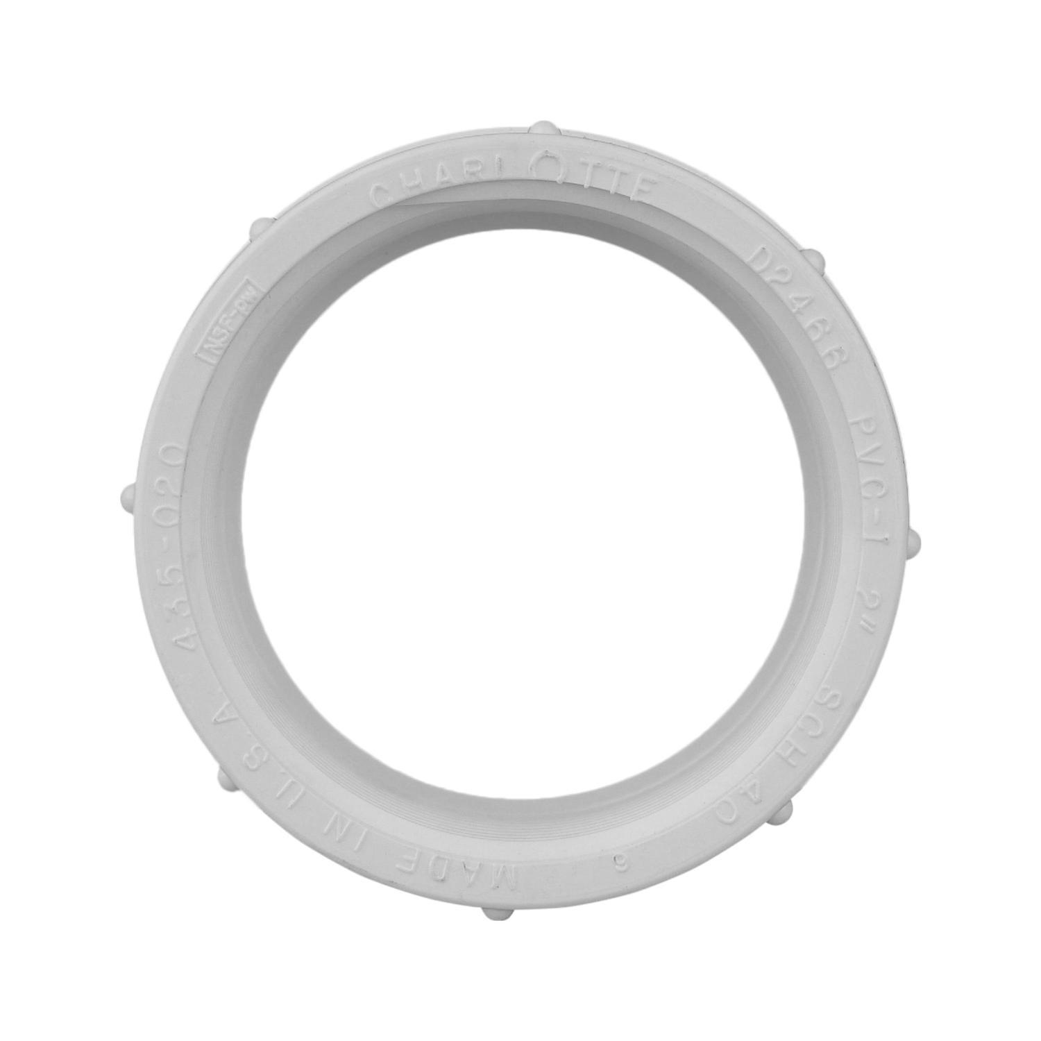 Charlotte Pipe Schedule 40 1 in. Slip X 1 in. D FPT PVC Pipe Adapter 10 pk