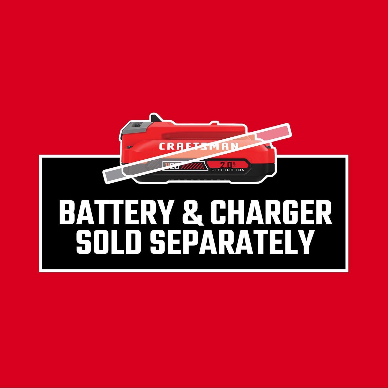 CRAFTSMAN V20 Brushless RP Brushless Cordless Powered Screwdriver Tool Only