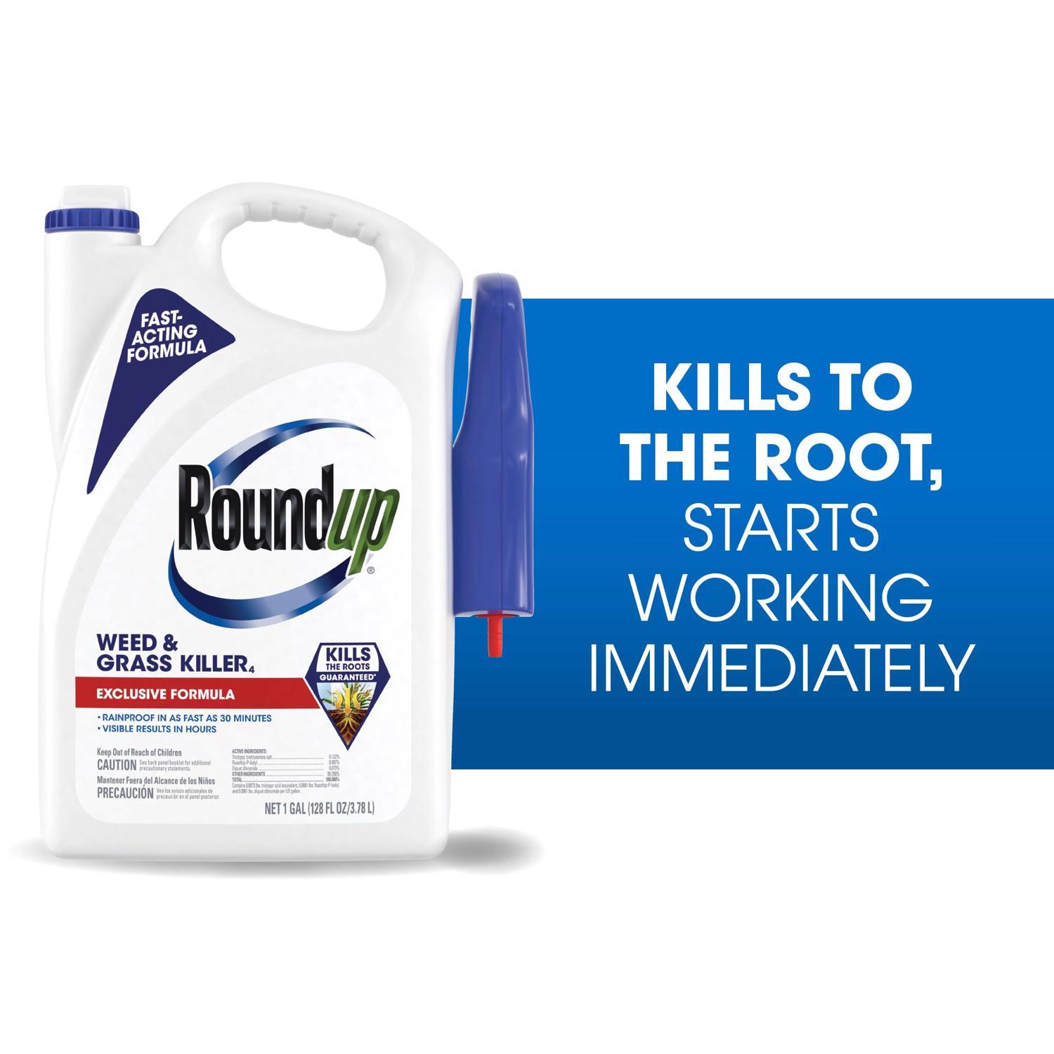 Roundup Weed and Grass Killer RTU Liquid 1 gal