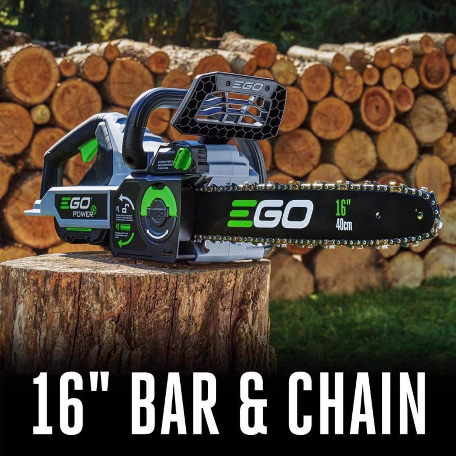 EGO Power+ CS1613 16 in. 56 V Battery Chainsaw Kit (Battery & Charger)