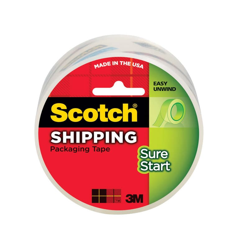 3M Scotch 1.88 in. W X 54.6 yd L Packaging Tape