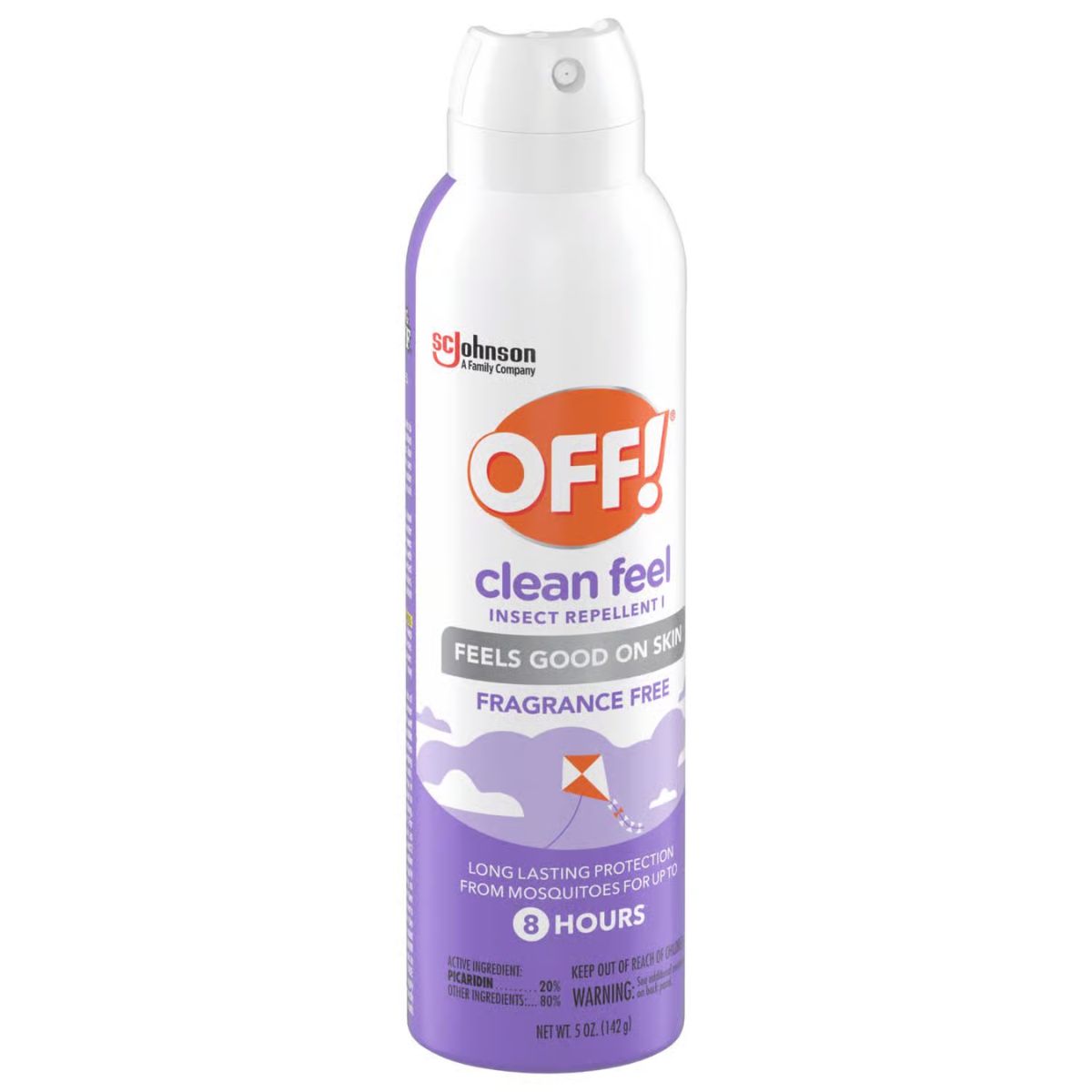 OFF! Clean Feel Insect Repellent Liquid For Mosquitoes/Ticks 5 oz.