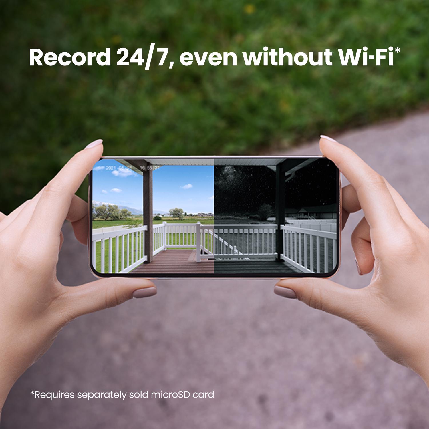 Feit Smart Home Battery Powered Outdoor Smart-Enabled Security Camera