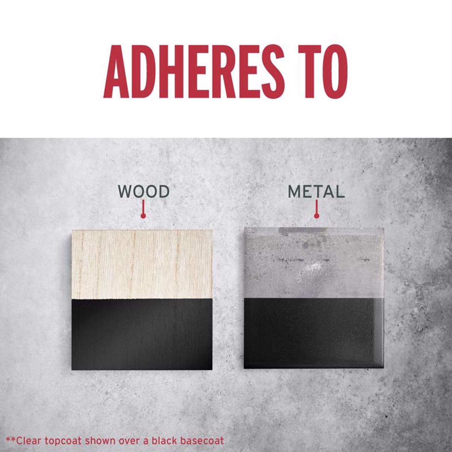 Rust-Oleum Stops Rust Indoor and Outdoor Gloss Crystal Clear Rust Prevention Paint 12 oz