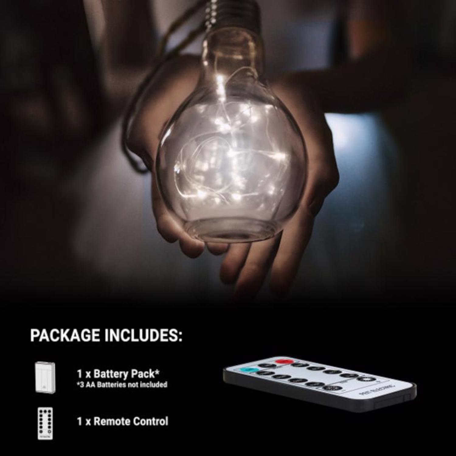 Feit LED Fairy String Lights Cool White 30 ft. 100 lights Stine Home