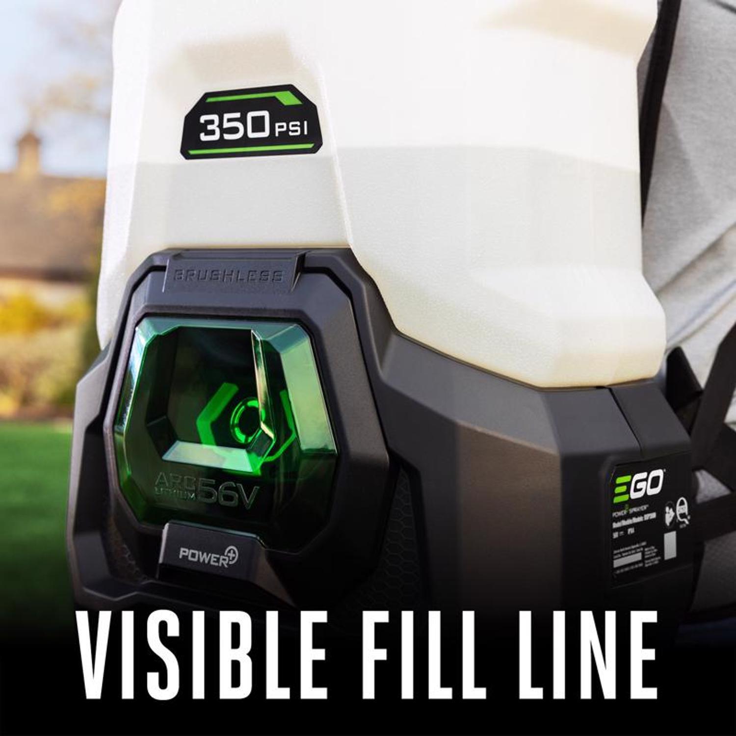 EGO Power+ 4 gal Hand Held Backpack Sprayer Bare Tool