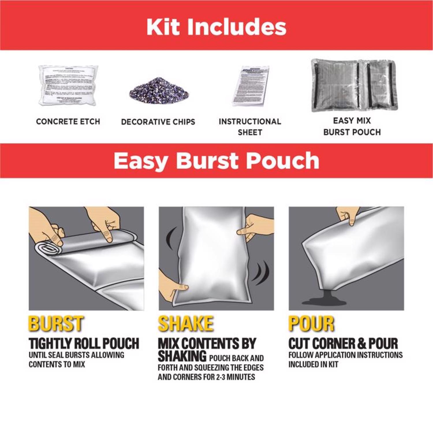 Rust-Oleum Epoxyshield Gloss Gray Water-Based Garage Floor Coating Kit 1 gal