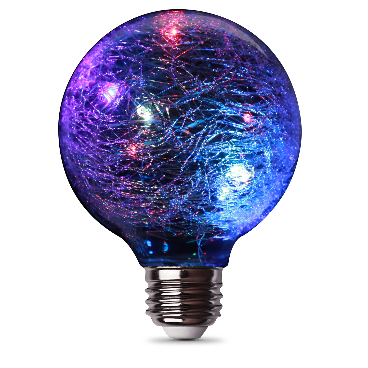 Feit Electric Fairy G25 E26 (Medium) LED Bulb Multi-Colored 1 pk