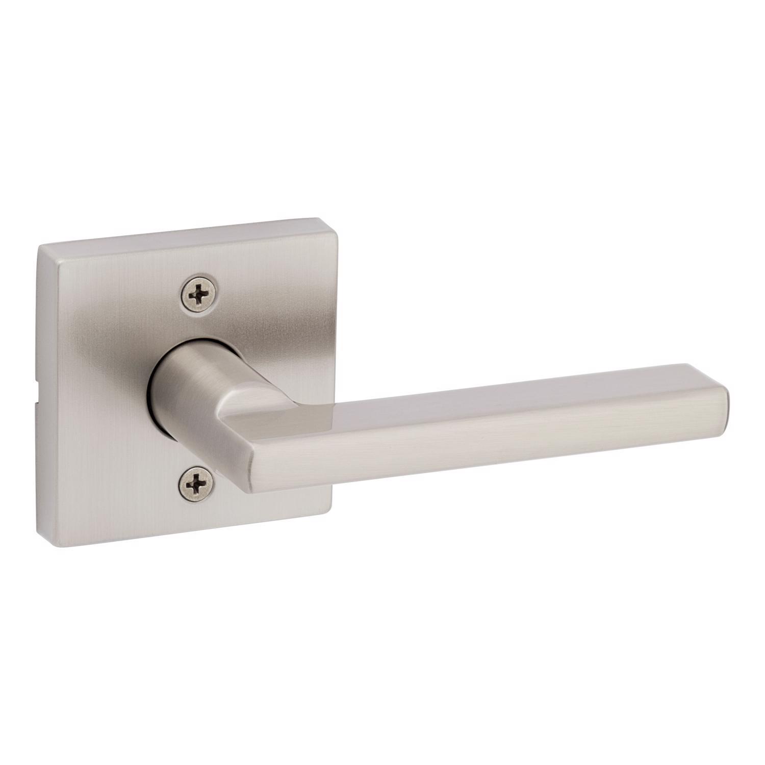 Kwikset Halifax Satin Nickel Dummy Lever Right or Left Handed Kwikset Halifax Satin Nickel Dummy Lever Right or Left Handed