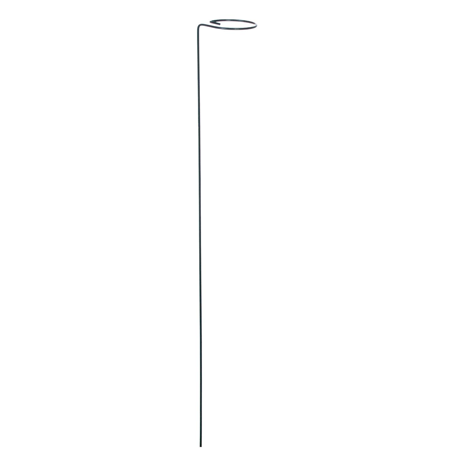 Panacea 24 in. H X 2 inch ft. W Green Steel Plant Support