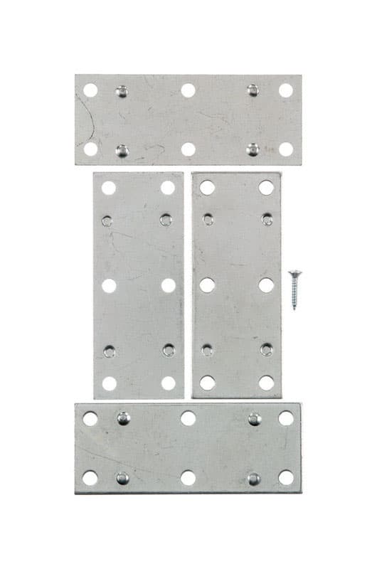Ace 3.5 in. H X 1.375 in. W X .755 in. L Zinc Mending Brace